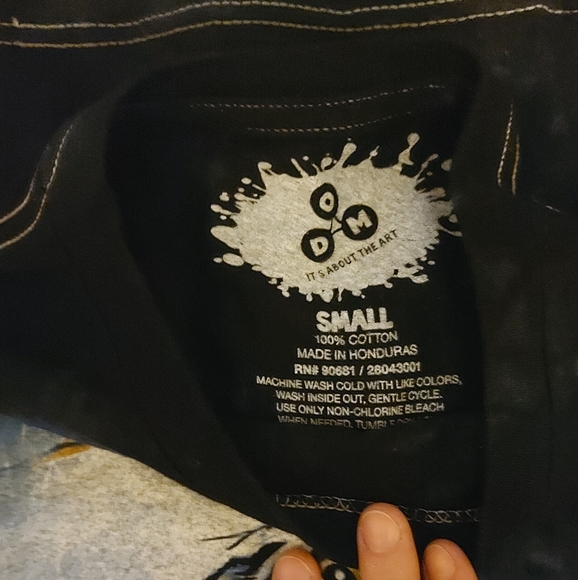 2/$35 NWOT Grim reaper shirt - Picture 2 of 2